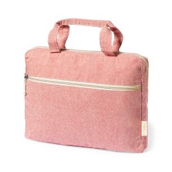 Porte-Documents Éco-responsable Personnalisé Pas Cher - Baiplur Matières : coton recyclé Couleurs : rouge