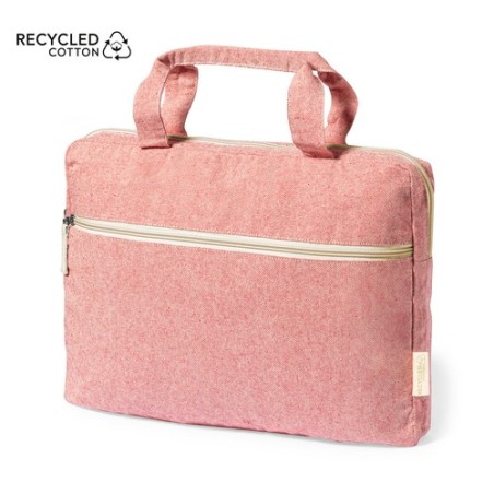 Porte-Documents Éco-responsable Personnalisé Pas Cher - Baiplur Matières : coton recyclé Couleurs : noir objet promotionnel éco-