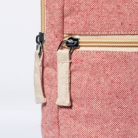 Porte-Documents Éco-responsable Personnalisé Pas Cher - Baiplur Matières : coton recyclé Couleurs : noir marquage couleur éclata