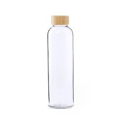 Gourde en Verre Personnalisée de 500ml - Yonsol Matières : bambou 2