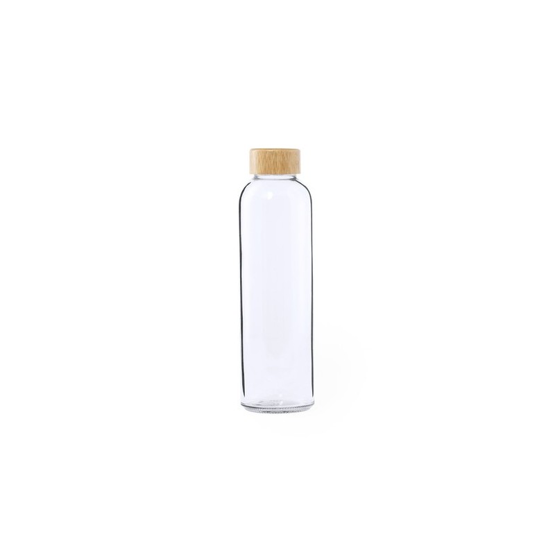Gourde en Verre Personnalisée de 500ml - Yonsol Matières : bambou personnalisable avec votre logo