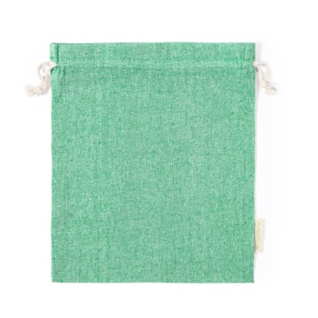 Sac Éco-responsable Publicitaire Personnalisé - Murfix Matières : coton recyclé Couleurs : vert