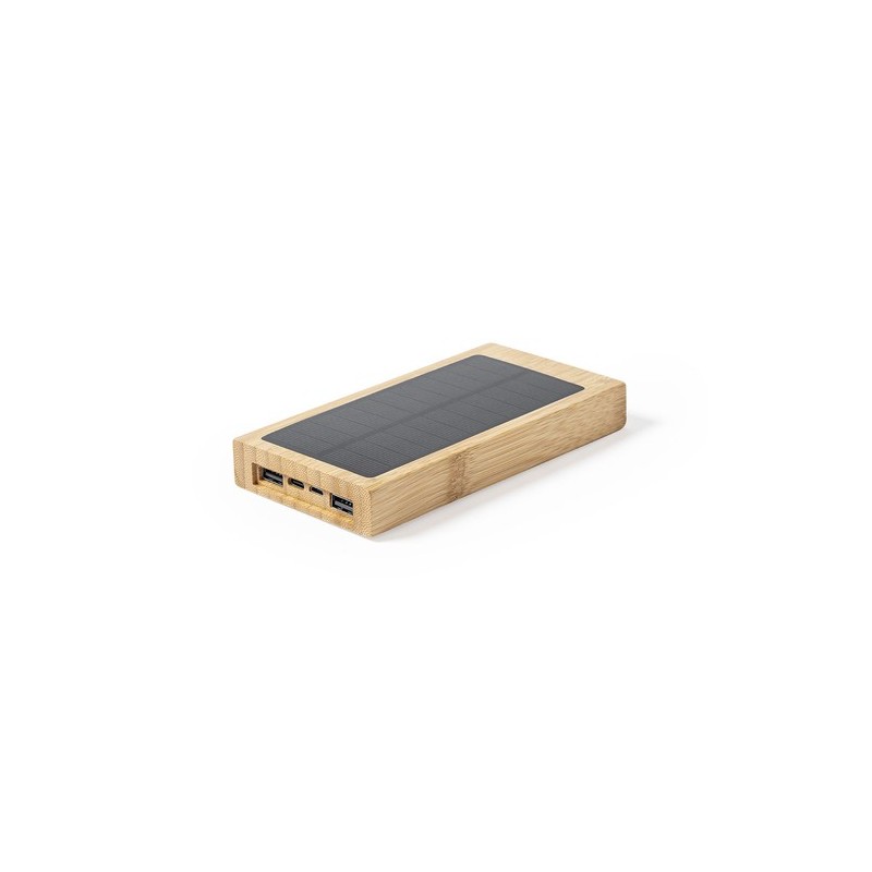Batterie personnalisée 10 000 mAh - Power Bank Diuk Fsc Matières : bambou personnalisable avec votre logo