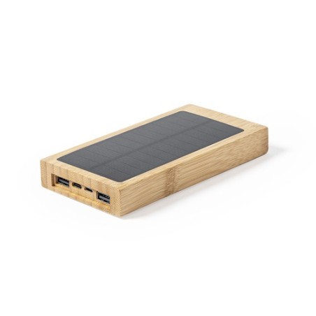 Batterie personnalisée 10 000 mAh - Power Bank Diuk Fsc Matières : bambou personnalisable avec votre logo