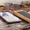 Batterie personnalisée 10 000 mAh - Power Bank Diuk Fsc Matières : bambou marquage laser ultra précis