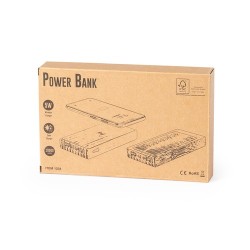 Batterie personnalisée 10 000 mAh - Power Bank Diuk Fsc Matières : bambou cadeau collaborateur premium
