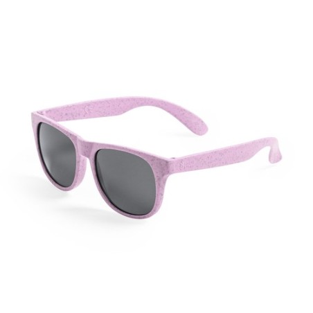 Lunettes de Soleil Personnalisées avec Protection UV400 - Mirfat Matières : polypropylène (PP) Couleurs : rose goodies publicita
