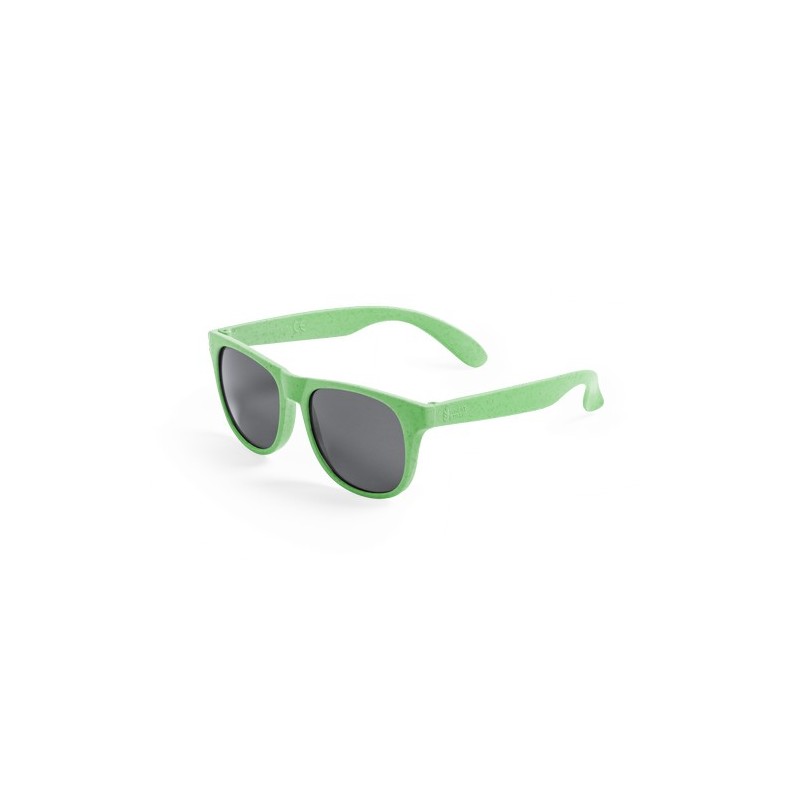 Lunettes de Soleil Personnalisées avec Protection UV400 - Mirfat Matières : polypropylène (PP) Couleurs : vert impression logo h