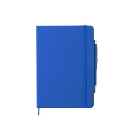 Bloc Notes Personnalisé Éco-responsable Objet Publicitaire - Robin Matières : PU Couleurs : bleu