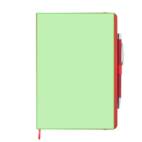 Bloc Notes Personnalisé Éco-responsable Objet Publicitaire - Robin Matières : PU Couleurs : bleu marine objet promo petit budget