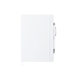 Bloc Notes Personnalisé Éco-responsable Objet Publicitaire - Robin Matières : PU Couleurs : blanc cadeau entreprise pas cher