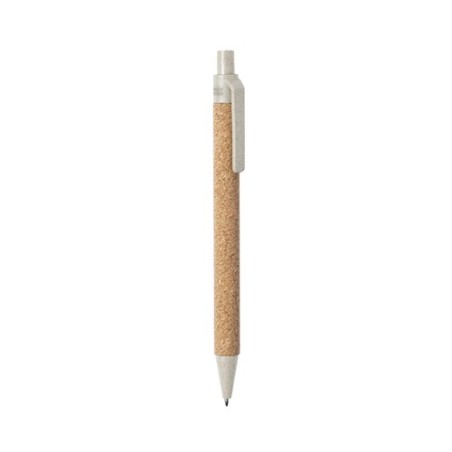 Stylo Éco-responsable Personnalisé pour Cadeau d'Entreprise - Yarden Matières : liège Couleurs : vert impression haute définitio