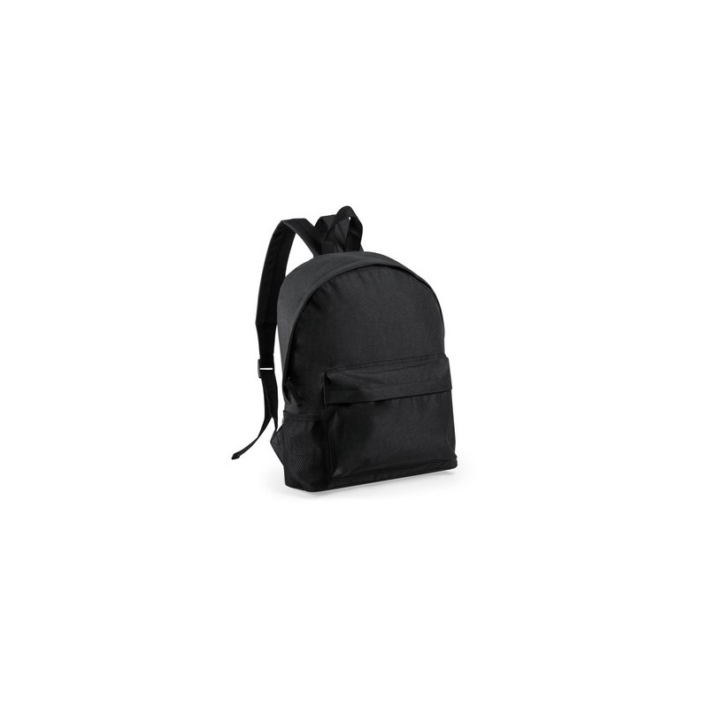 Sac à Dos Éco-responsable et Pratique Personnalisé pas cher - Caldy Couleurs : noir Matières : polyester recyclé personnalisable