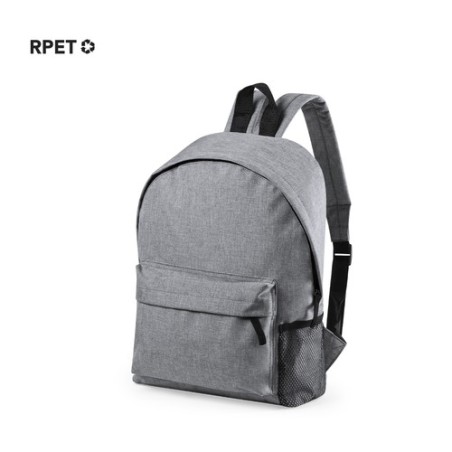 Sac à Dos Éco-responsable et Pratique Personnalisé pas cher - Caldy Couleurs : noir Matières : polyester recyclé cadeau entrepri