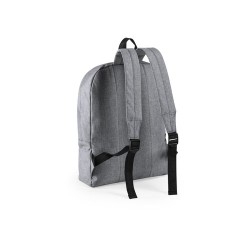 Sac à Dos Éco-responsable et Pratique Personnalisé pas cher - Caldy Couleurs : noir Matières : polyester recyclé impression haut