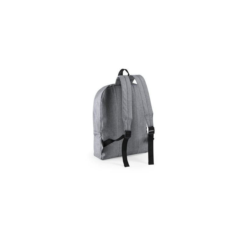 Sac à Dos Éco-responsable et Pratique Personnalisé pas cher - Caldy Couleurs : noir Matières : polyester recyclé impression haut