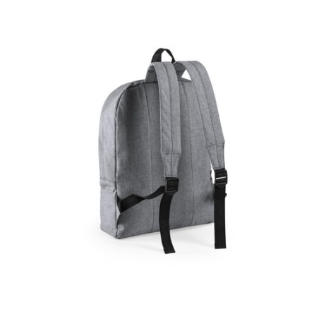 Sac à Dos Éco-responsable et Pratique Personnalisé pas cher - Caldy Couleurs : noir Matières : polyester recyclé impression haut