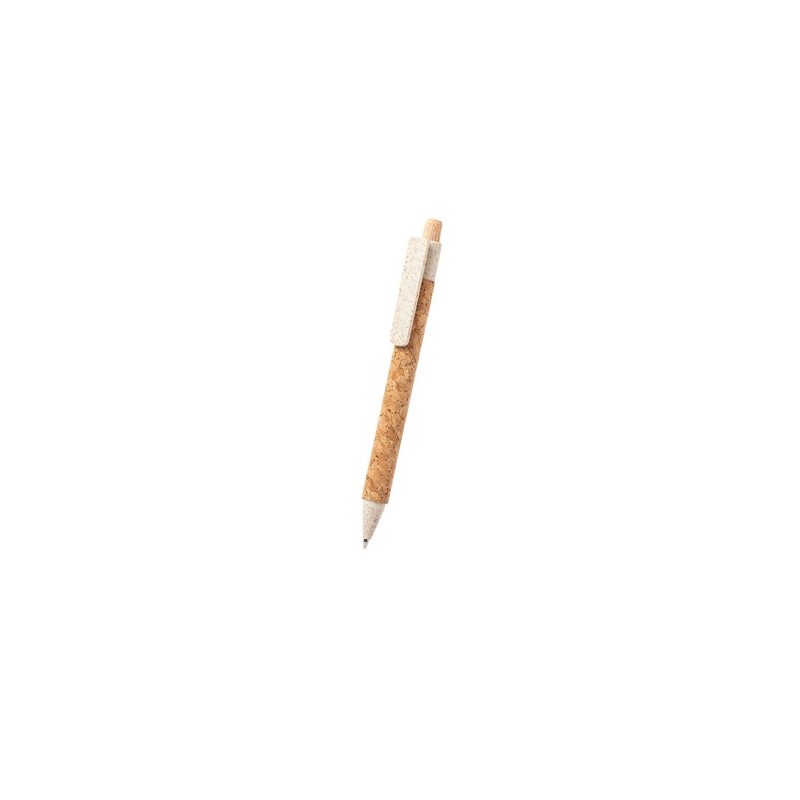 Stylo Éco-responsable Personnalisé Clover Matières : liège Couleurs : naturel