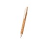 Stylo Éco-responsable Personnalisé Clover Matières : liège Couleurs : naturel