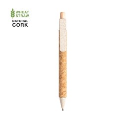 Stylo Éco-responsable Personnalisé Clover Matières : liège Couleurs : naturel 2