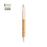 Stylo Éco-responsable Personnalisé Clover Matières : liège Couleurs : naturel cadeau entreprise pas cher