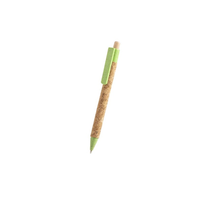 Stylo Éco-responsable Personnalisé Clover Matières : liège Couleurs : naturel cadeau collaborateur premium