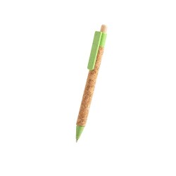 Stylo Éco-responsable Personnalisé Clover Matières : liège Couleurs : naturel 2