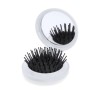 Brosse Personnalisée avec Miroir Éco-responsable - Glance Objets Publicitaires Couleurs : blanc