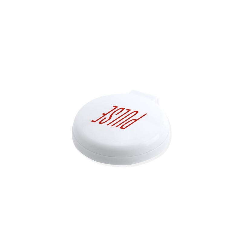 Brosse Personnalisée avec Miroir Éco-responsable - Glance Objets Publicitaires Couleurs : blanc personnalisable avec votre logo