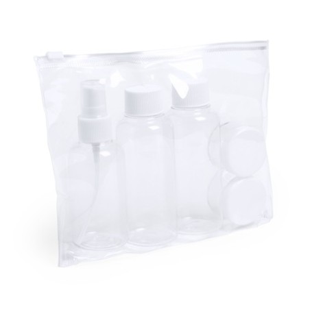 Nécessaire de Voyage Personnalisé avec Accessoires - Flaut Matières : polypropylène (PP) Couleurs : blanc