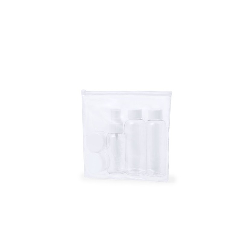 Nécessaire de Voyage Personnalisé avec Accessoires - Flaut Matières : polypropylène (PP) Couleurs : blanc personnalisable avec v