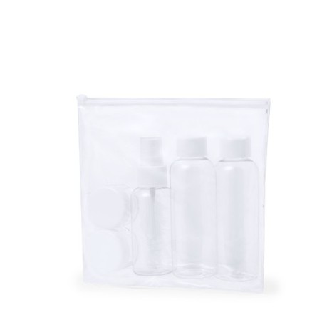 Nécessaire de Voyage Personnalisé avec Accessoires - Flaut Matières : polypropylène (PP) Couleurs : blanc personnalisable avec v