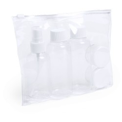 Nécessaire de Voyage Personnalisé avec Accessoires - Flaut Matières : polypropylène (PP) Couleurs : blanc impression haute défin