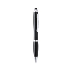 Stylo Multifonction Personnalisé Coloré Stylet Bille Zeril Couleurs : noir personnalisable avec votre logo