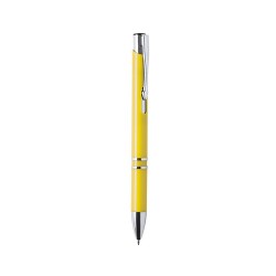 Stylo Coloré Publicitaire Personnalisé Yomil Couleurs : jaune objet promotionnel éco-responsable