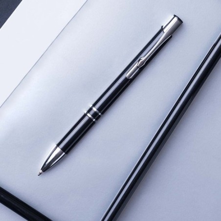 Stylo Coloré Publicitaire Personnalisé Yomil Couleurs : bleu goodies publicitaire durable