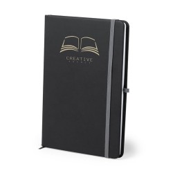 Carnet Personnalisable Éco-responsable Bloc Notes Kefron Matières : PU Couleurs : vert clair impression logo haute qualité