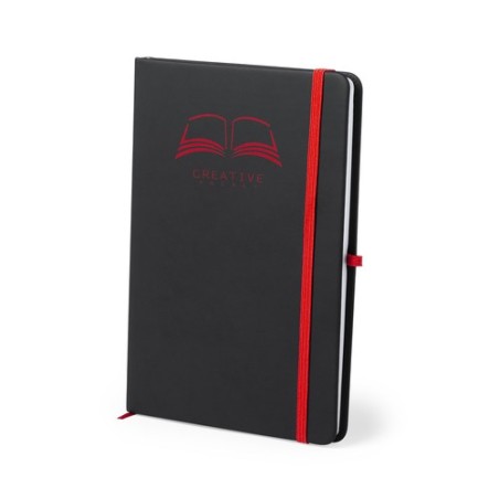 Carnet Personnalisable Éco-responsable Bloc Notes Kefron Matières : PU Couleurs : bleu personnalisable avec votre logo