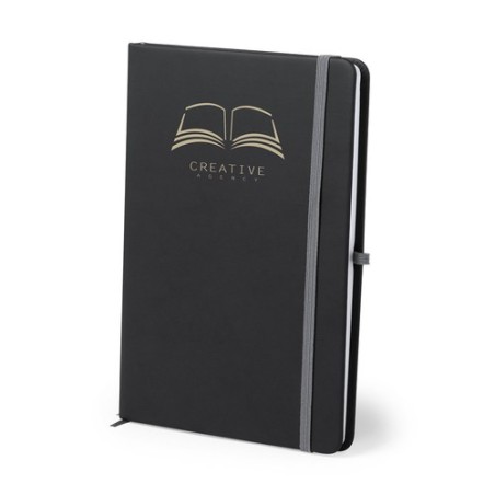 Carnet Personnalisable Éco-responsable Bloc Notes Kefron Matières : PU Couleurs : bleu objet promotionnel éco-responsable