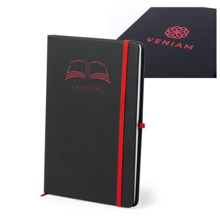 Carnet Personnalisable Éco-responsable Bloc Notes Kefron Matières : PU Couleurs : bleu livraison express 24h 48h