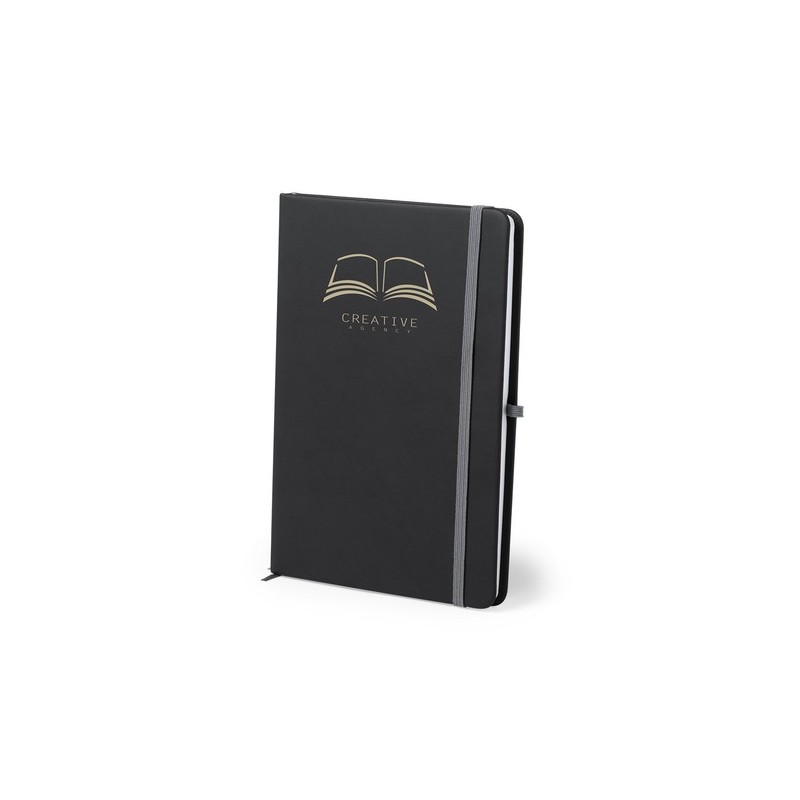 Carnet Personnalisable Éco-responsable Bloc Notes Kefron Matières : PU Couleurs : bleu accessoire événementiel unique