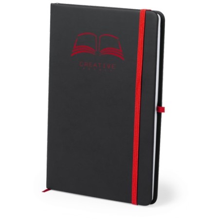 Carnet Personnalisable Éco-responsable Bloc Notes Kefron Matières : PU Couleurs : rouge livraison express 24h 48h