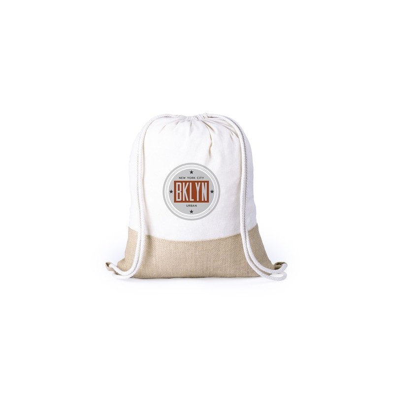 Sac à Dos Publicitaire Personnalisable Badix Matières : coton personnalisable avec votre logo