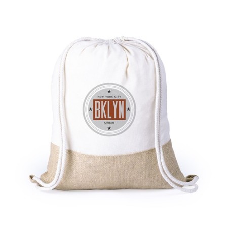 Sac à Dos Publicitaire Personnalisable Badix Matières : coton personnalisable avec votre logo