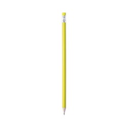Crayon Personnalisé Publicitaire Melart - Objets Éco-responsables Matières : bois Couleurs : jaune
