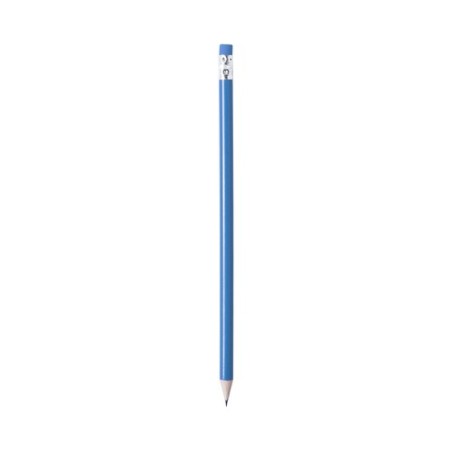 Crayon Personnalisé Publicitaire Melart - Objets Éco-responsables Matières : bois Couleurs : jaune impression haute définition