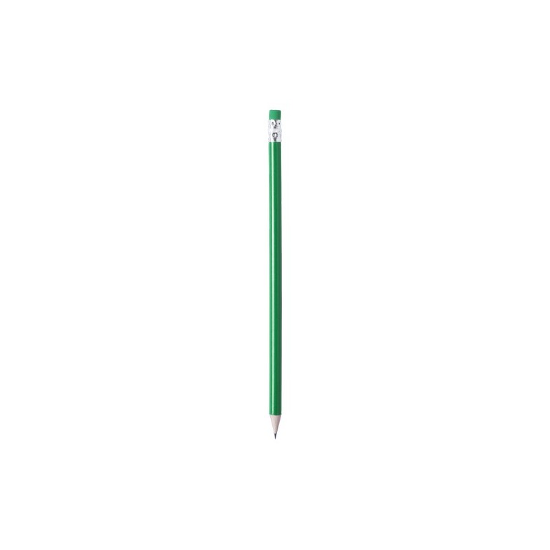Crayon Personnalisé Publicitaire Melart - Objets Éco-responsables Matières : bois Couleurs : jaune marquage laser ultra précis