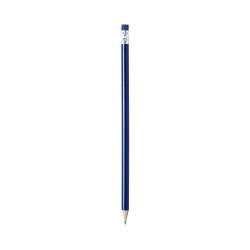 Crayon Personnalisé Publicitaire Melart - Objets Éco-responsables Matières : bois Couleurs : bleu marine marquage laser ultra pr