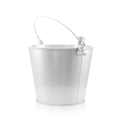 Seau à Glace Pratique Personnalisé Éco-responsable Blake Matières : métal Couleurs : argenté cadeau entreprise pas cher