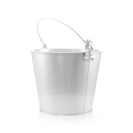 Seau à Glace Pratique Personnalisé Éco-responsable Blake Matières : métal Couleurs : argenté cadeau entreprise pas cher